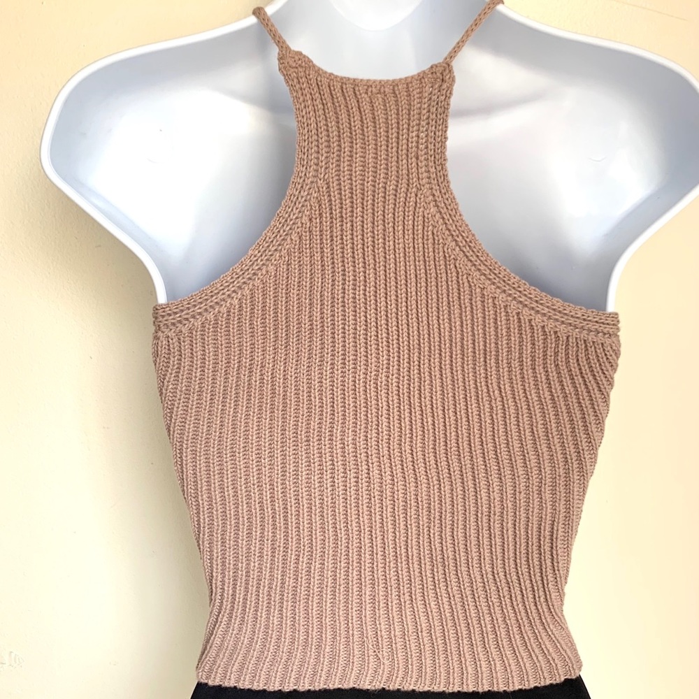 Knit Racerback Tank Top - Picture 5 of 5